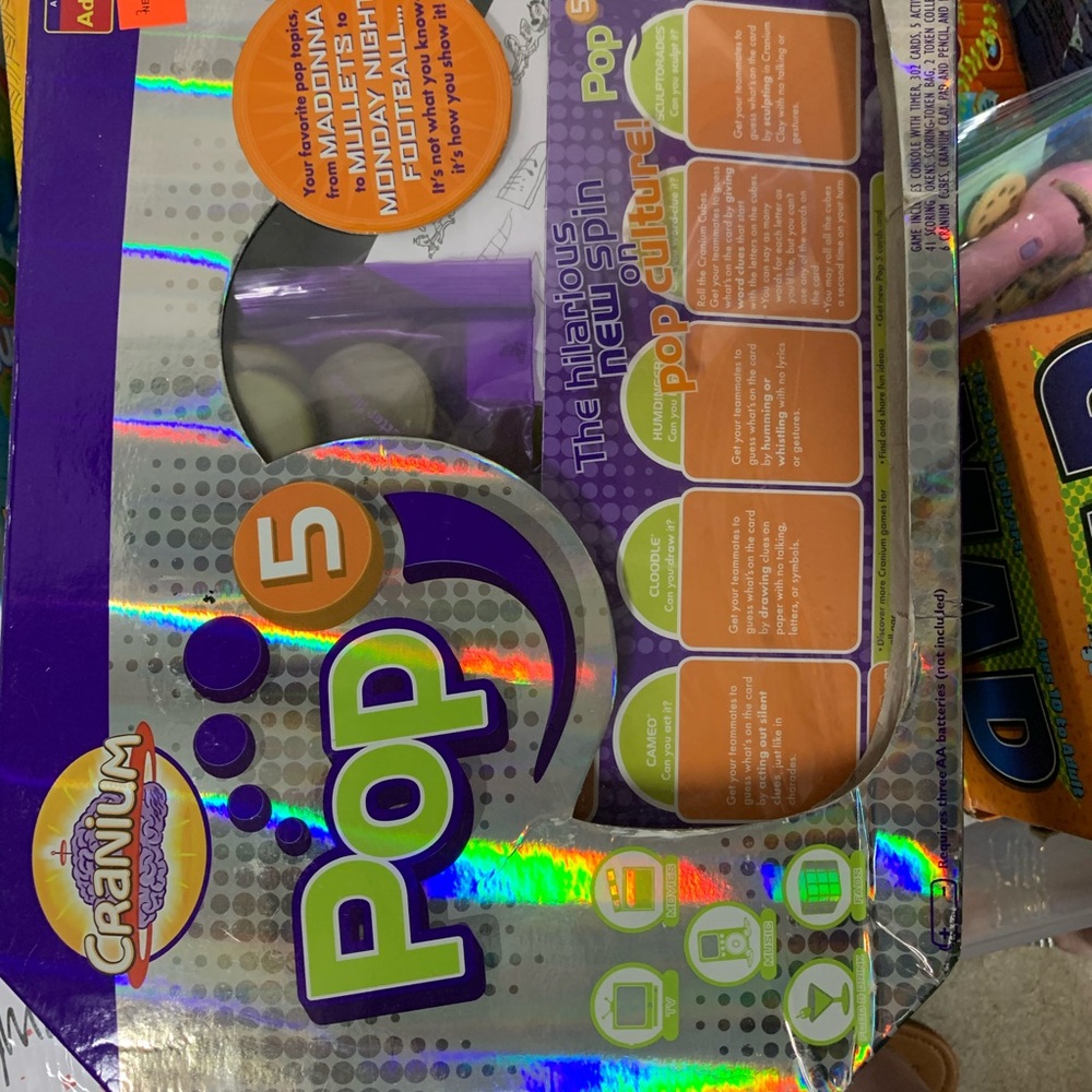 Pop 5 cranium game